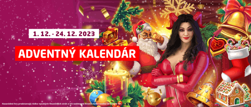 Synottip casino adventný kalendár bonus