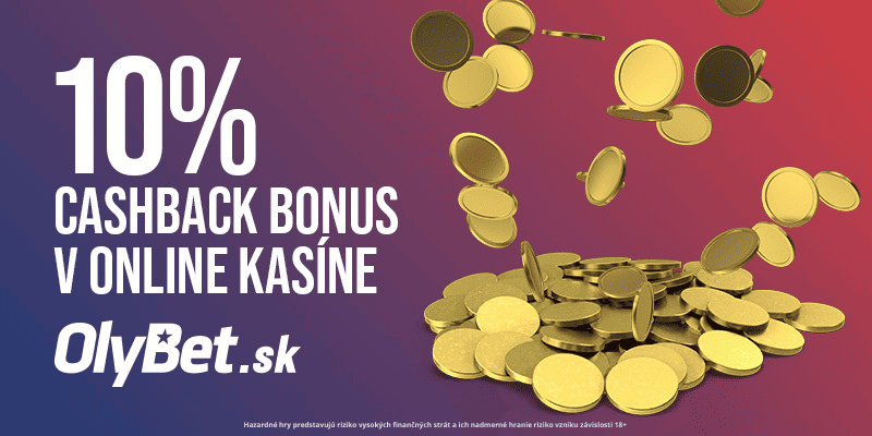 Olybet 10% cashback