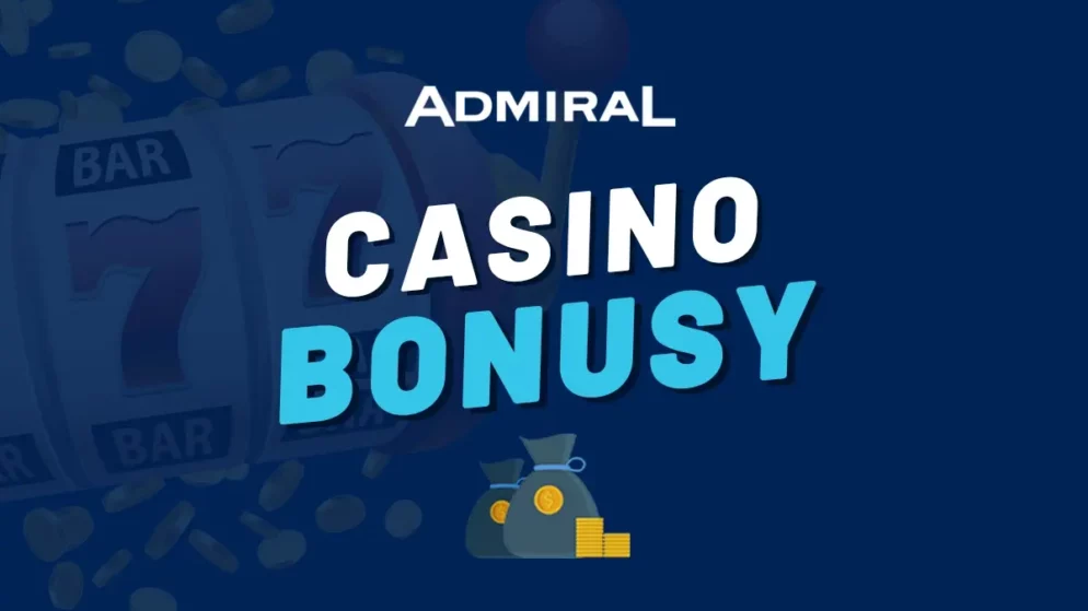 Admiral casino bonus – 100 free spinov zdarma za registráciu