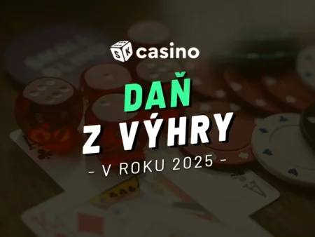 Daň z výhry – Ako funguje zdanenie hazardu v roku 2025