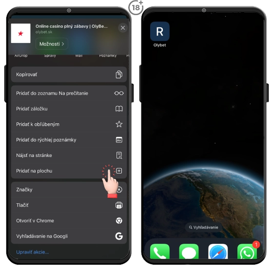 Vytvorenie svojej Olybet aplikácie na operačnom systéme iOS
