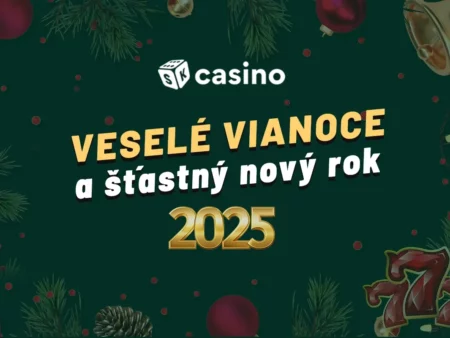 Veselé vianoce a šťastný nový rok 2025 vám praje redakcia SK-CASINO