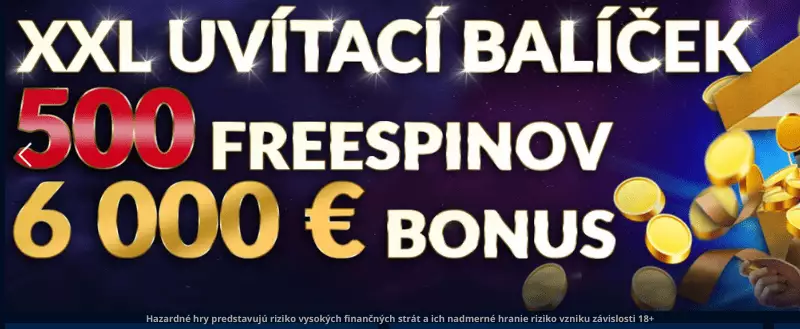 Získajte Admiral casino vstupný bonus 6000 EUR a až 500 free spinov 