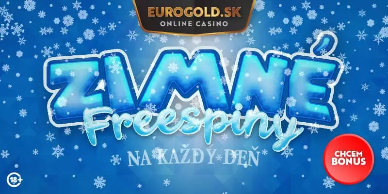 Eurogold casino zimné free spiny každý deň