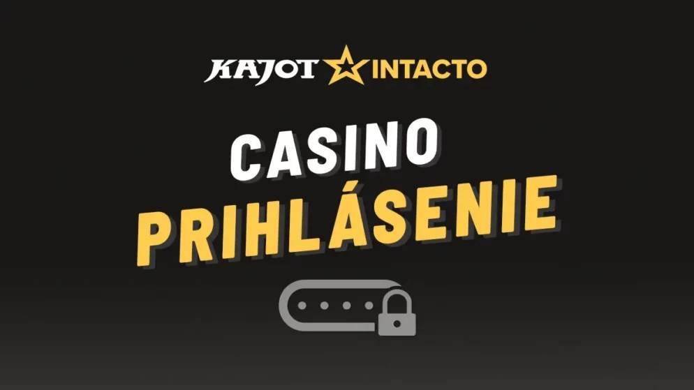 Kajot Intacto casino prihlásenie 2024 – problémy s prihlásením, zabudnuté heslo