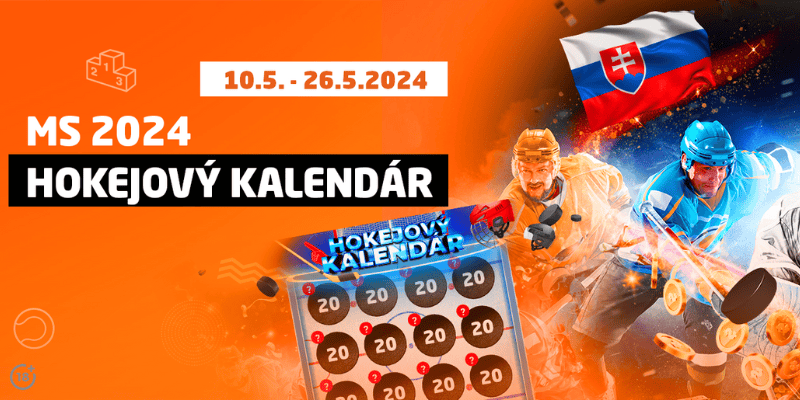 Synottip bonusy zadarmo v hokejovom kalendári