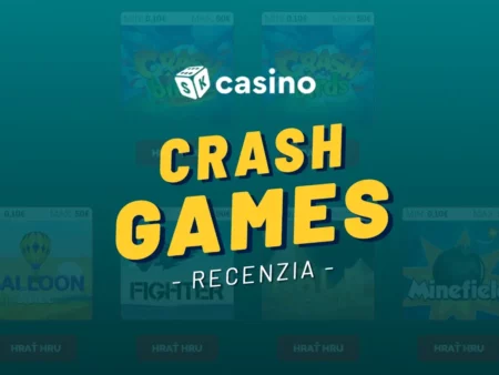 Crash Games v online kasínach 2024 – Kde a ako si ich zahrať