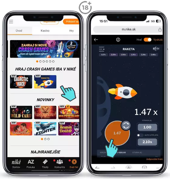 Niké Crash Games zadarmo aj za peniaze