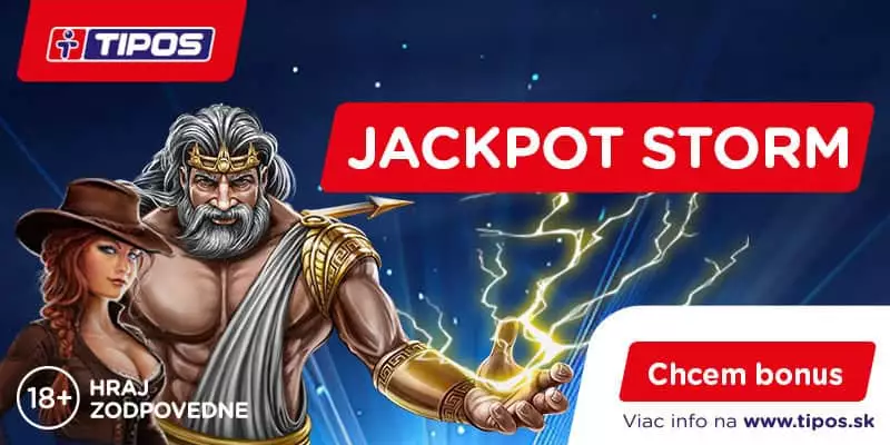 Získajte voľné točenia v promo akcii Jackpot Storm