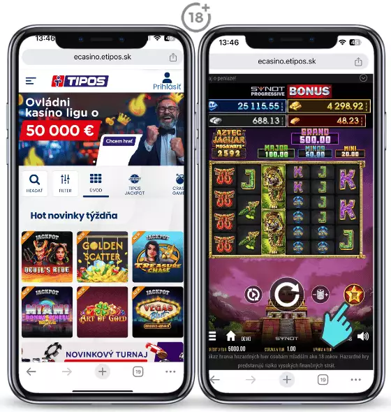 Tipos kúp bonus casino