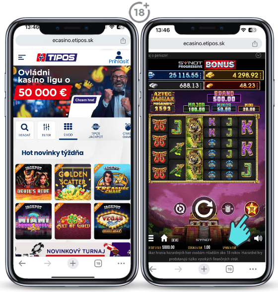 Tipos kúp bonus casino