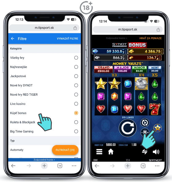 Tipsport kúp casino bonus