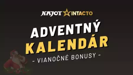 Kajot Intacto adventný kalendár 2024 – Berte exkluzívne odmeny počas Vianoc