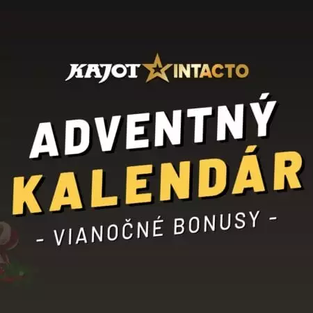 Kajot Intacto adventný kalendár 2024 – Berte exkluzívne odmeny počas Vianoc