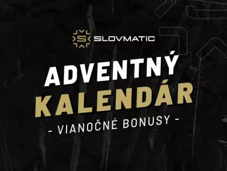 Slovmatic adventný kalendár 2024 – Berte vianočné bonusy a free spiny zdarma!