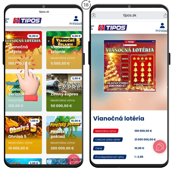 Zotrite si Tipos Vianočnú lotériu a získajte skvelý darček!