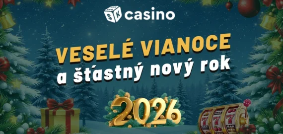Veselé vianoce a šťastný nový rok 2026 vám praje redakcia SK-CASINO