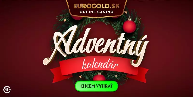 Získajte bonusy zadarmo v Eurogold adventnom kalendári