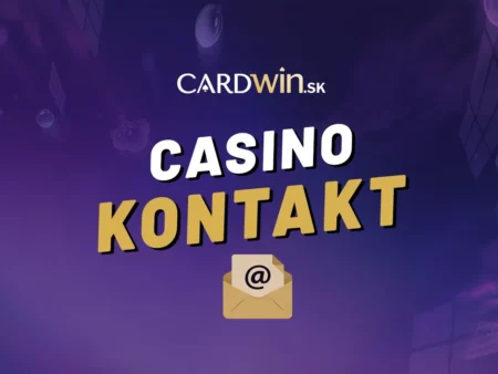 Cardwin kontakt 2025 – Ako skontaktovať zákaznícku podporu online kasína?