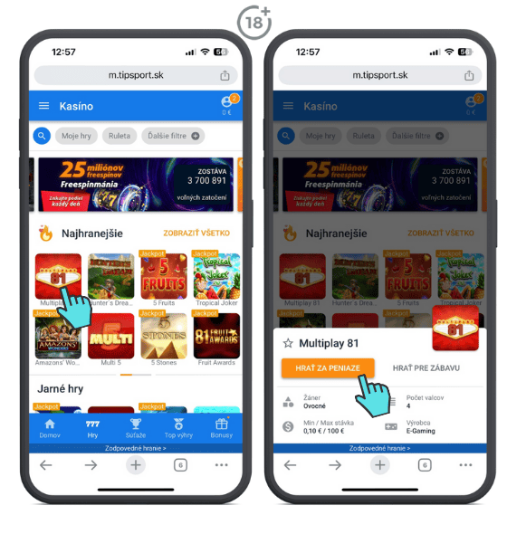 Hrajte VLT automaty online