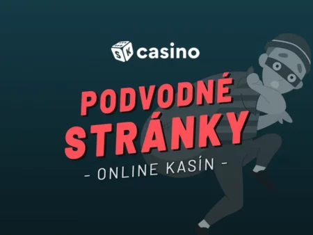 Podvodné stránky online kasín 2026 – Čierna listina podvodných kasín + ako ich rozoznať