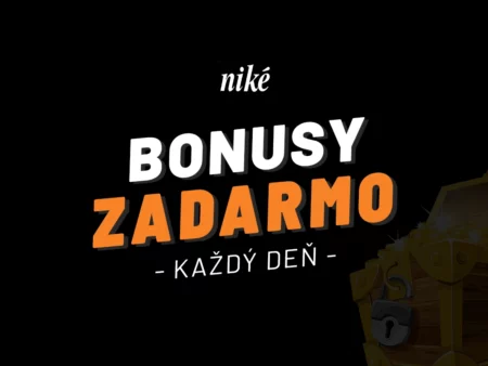 Niké bonus zadarmo dnes 2025 – Berte odmeny a free spiny bez vkladu každý deň!