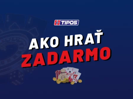 Ako hrať v eTipos casino zadarmo a vyhrať reálne peniaze?