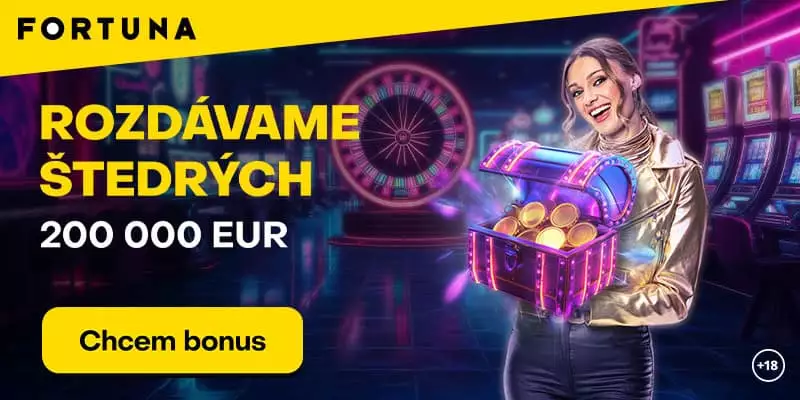 Získajte peniaze na účet vďaka promo akcii Darčekomat vo Fortuna kasíno