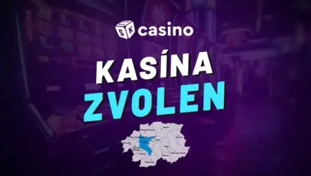 Casino Zvolen 2025 – Zoznam fungujúcich kasín a herní + otváracia doba