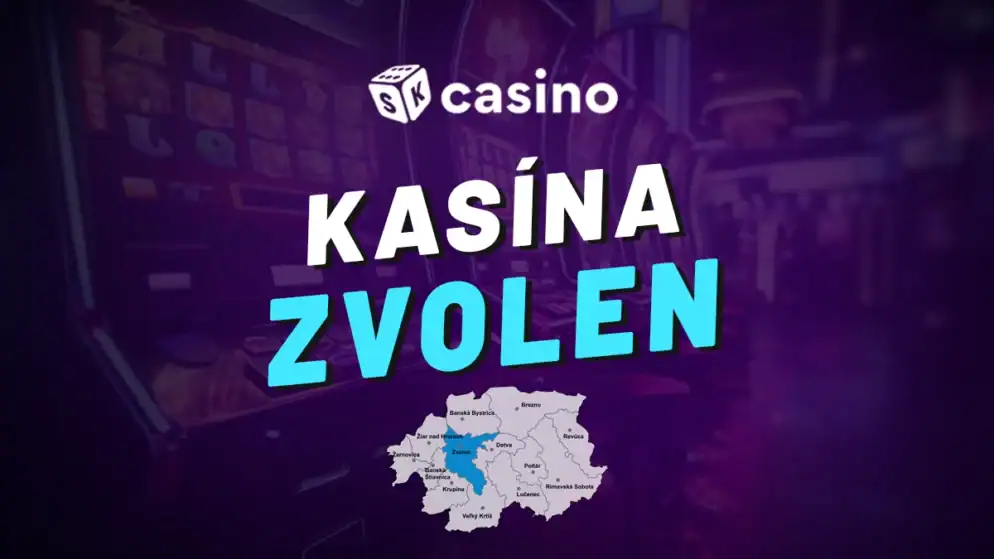 Casino Zvolen 2025 – Zoznam fungujúcich kasín a herní + otváracia doba