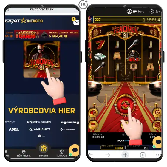 Automat Fenomen 81 v online kasíne zadarmo.