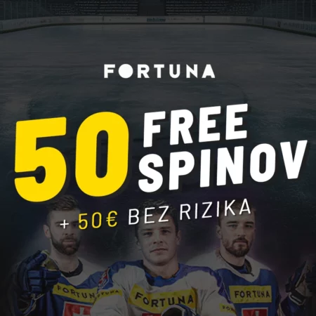 Fortuna bonus bez rizika 50€ + 50 free spins zadarmo