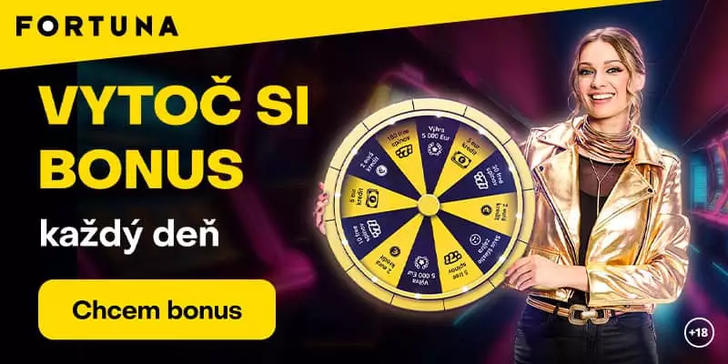Fortuna online casino spustilo novú akciu s názvom Koleso šťastia, v ktorej si hráči môžu prísť na bonusy v hodnote až 5 000 EUR. Jednou z cien môžu byť aj free spiny.