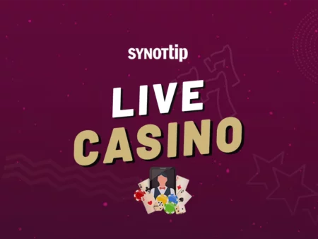 Synottip live casino 2025 – Hrajte živú Ruletu a Blackjack nonstop!
