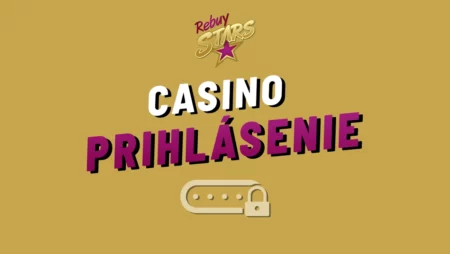Rebuy Stars casino prihlásenie 2025 – Jednoduchý návod + riešenie zabudnutého mena a hesla