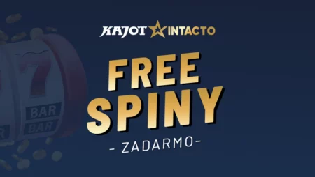 Kajot Intacto free spiny dnes – Získajte voľné točenia nie len za registráciu