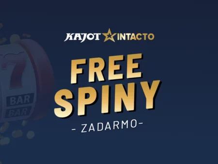 Kajot Intacto free spiny dnes – Získajte voľné točenia nie len za registráciu