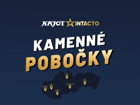 Kajot Intacto pobočky 2026 – Kde sa nachádza Kajot Intacto casino, otváracie hodiny