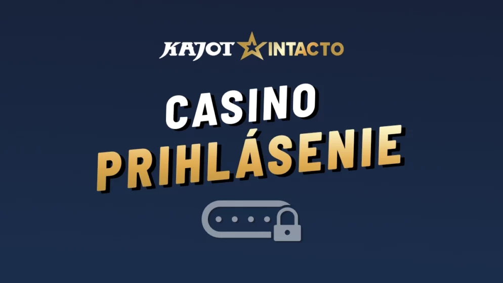 Kajot Intacto casino prihlásenie 2025 – problémy s prihlásením, zabudnuté heslo