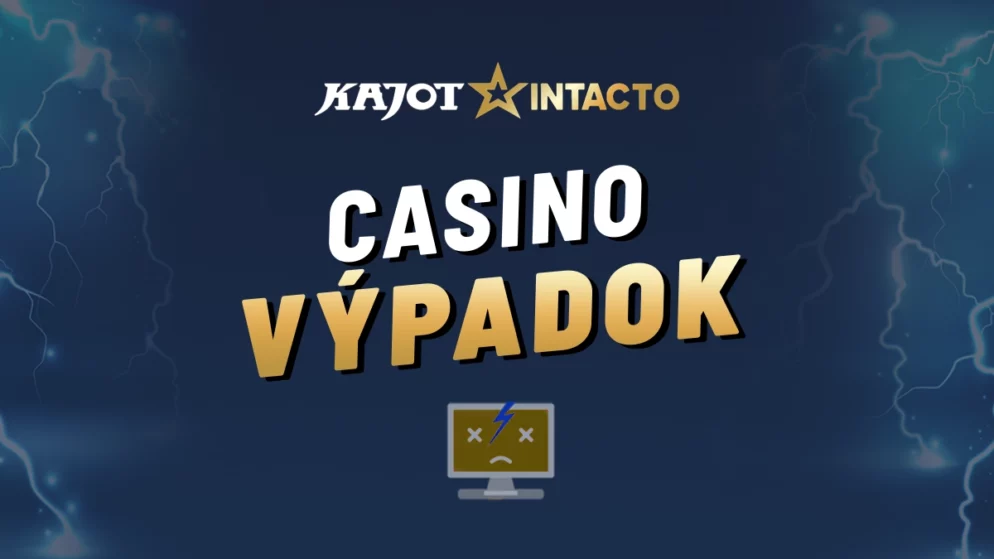 Kajot Intacto výpadok 2025 – Kajot Intacto nefunguje, odstávka, ako postupovať