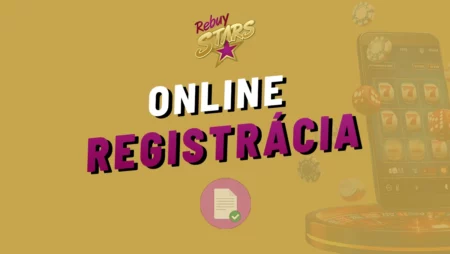 Rebuy Stars casino registrácia 2025 – Jednoduchý a rýchly návod, ako si vytvoriť účet