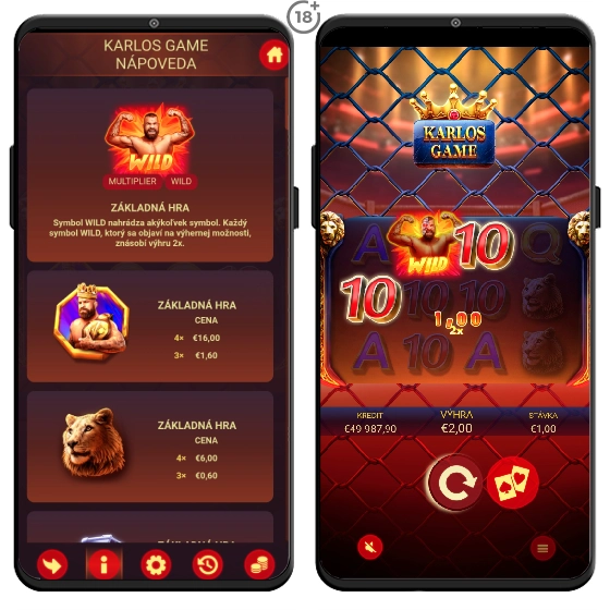 Zahrajte si Karlos Games zadarmo a za peniaze.