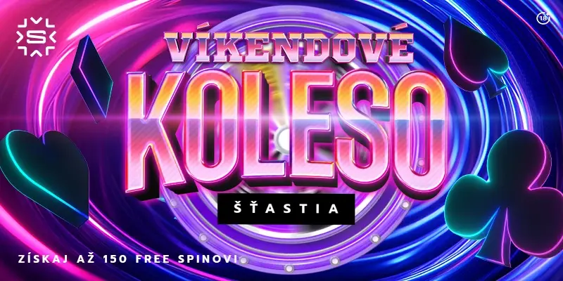 Zahrajte si Slovmatic koleso šťastia a získajte bonusy.