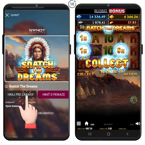 Snatch the Dreams recenzia automatu od Synot Games