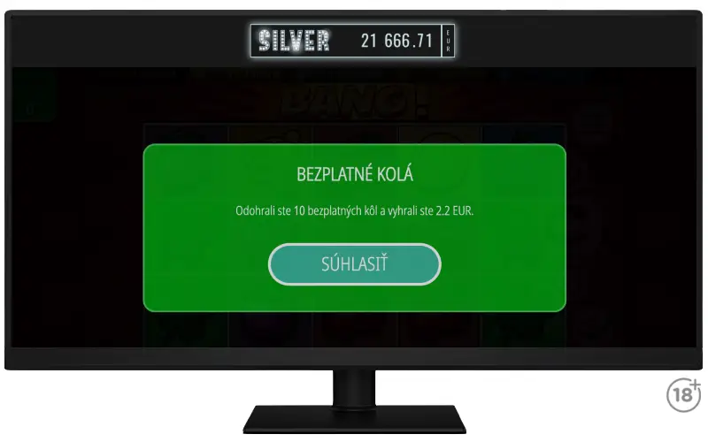 Pozrite sa, akú sumu sa nám podarilo vyhrať po pretočení 10 free spinov v promo akcii Bonusové trháky v Tipos online casine.