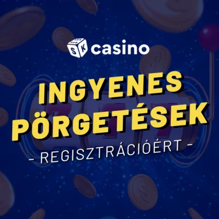 Ingyenes pörgetések regisztrációért az online kaszinóban ma 2025