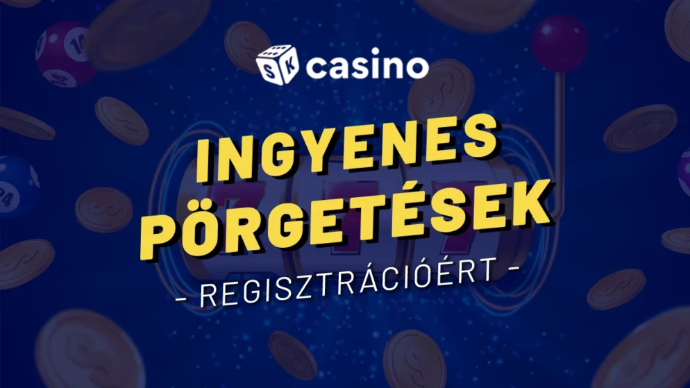 Ingyenes pörgetések regisztrációért az online kaszinóban ma 2025