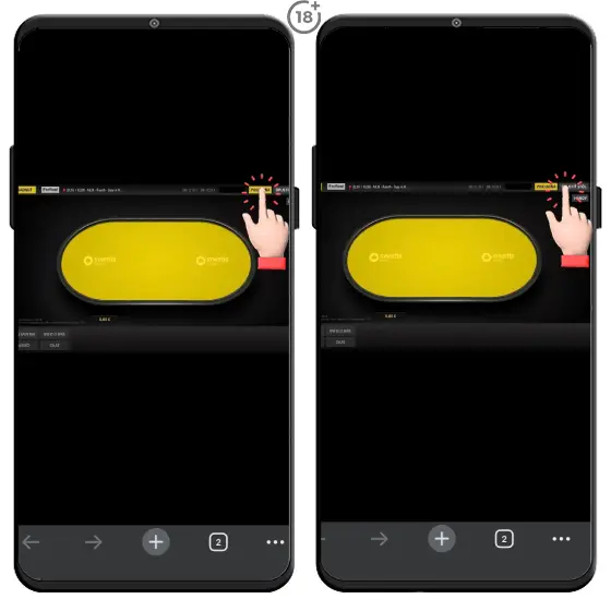 Takto jednoducho prejdete do pokladne alebo opustíte hru v online pokri Synottip casina.