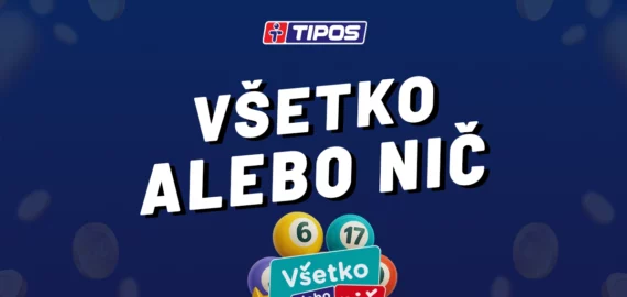 Tipos lotéria Všetko alebo nič – aktuálne výsledky z 5.11.2025 a návod, ako si podať tiket