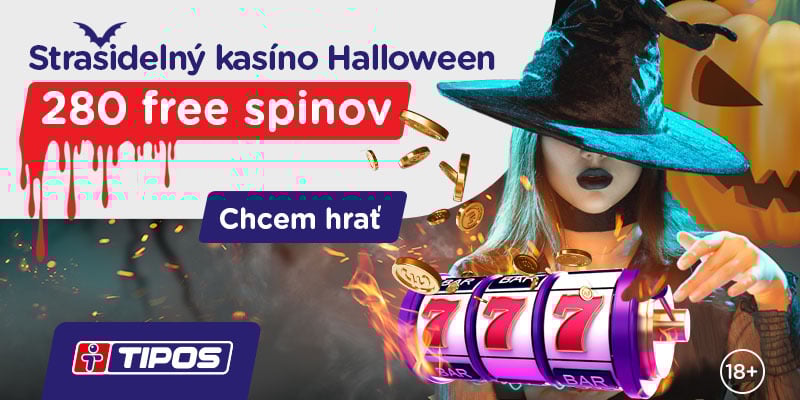 Zapojte sa do Halloween promo akcie v Tipos casine a vyhrajte free spiny